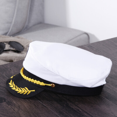 nautical cap yacht hat captain hat sailor hat Adjustable Sea