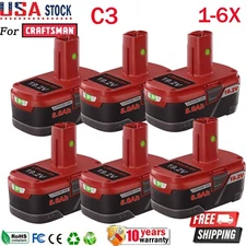 Pack 8.0Ah For CRAFTSMAN 19.2VOLT C3 Lithiumion DIEHARD BATTERY 315.PP2011 3.5Ah