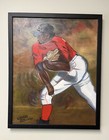 Pedro Martinez Pitcher 2004 Boston Red Sox World Champs Original Oil Painting — photo 2