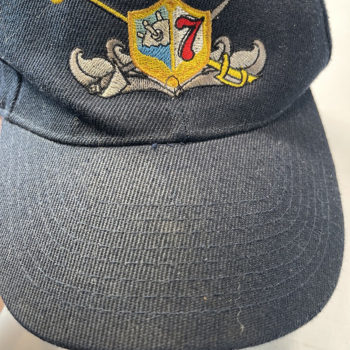 【USA製】USS MCM-7 キャップ ヴィンテージ Vintage 古着 USS Patriot MCM 7 Blue Ball Cap | eBay