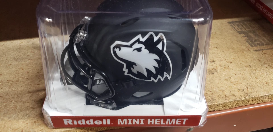 NORTHERN ILLINOIS HUSKIES SPEED MINI HELMET RIDDELL NEW IN BOX - Image 3 of 4