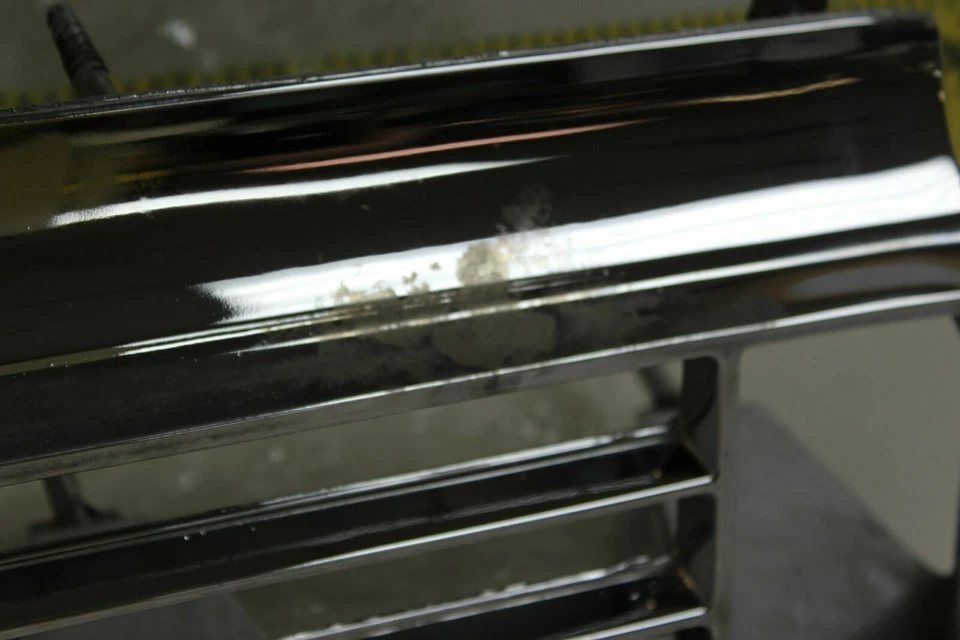 Used OEM GM Left Tail Light Bezel Grill Trim 5952917 1974 Buick Riviera (SR) - Image 3 of 4