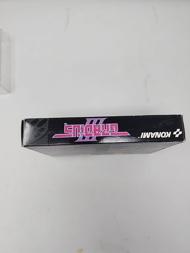 Gradius III 3 SNES - Box And Game. Cleaned and Tested. - Picture 6 of 9
