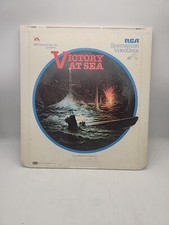Vintage CED Video Disk Victory at Sea