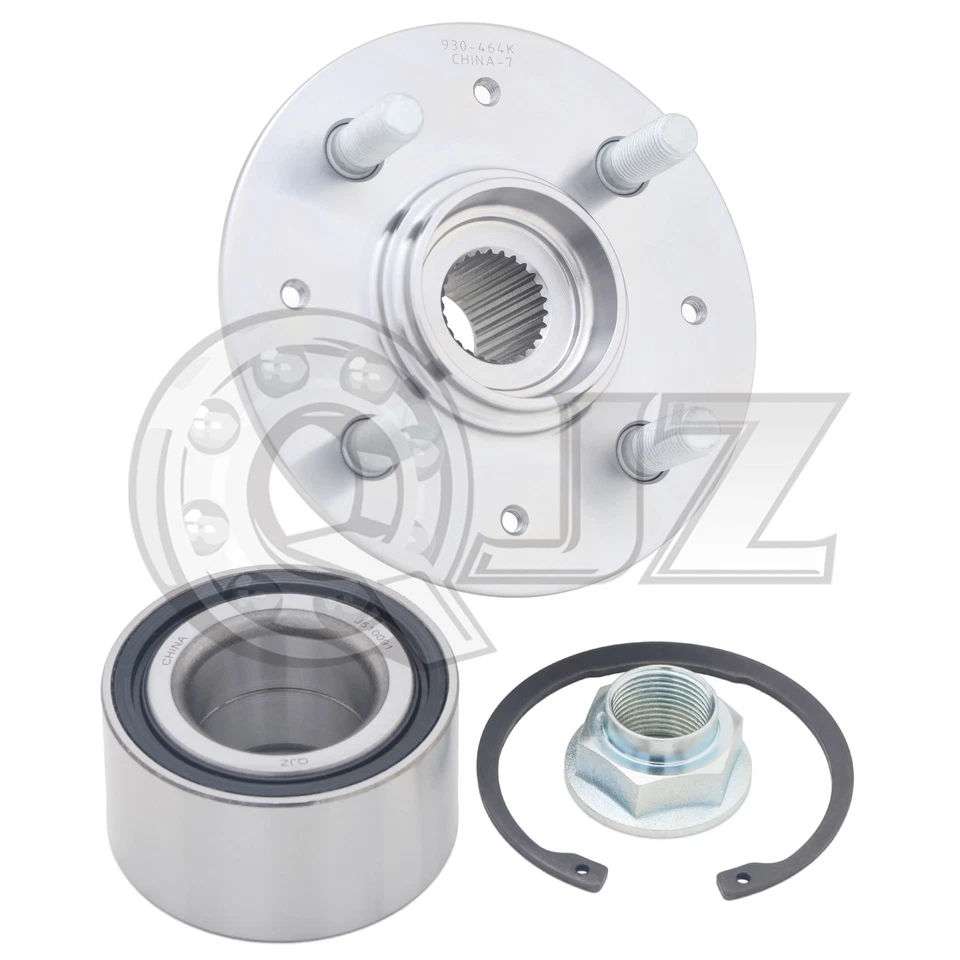 [Paquete de 2] Kit de reparación de buje de cojinete de rueda delantera 930-464K para Honda Fit 2007-2008 Foto 4 de 4