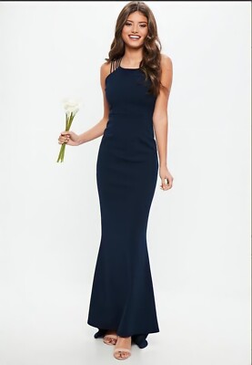 Missguided Navy Bridesmaid Bridesmaid Dresses Missguided Formal