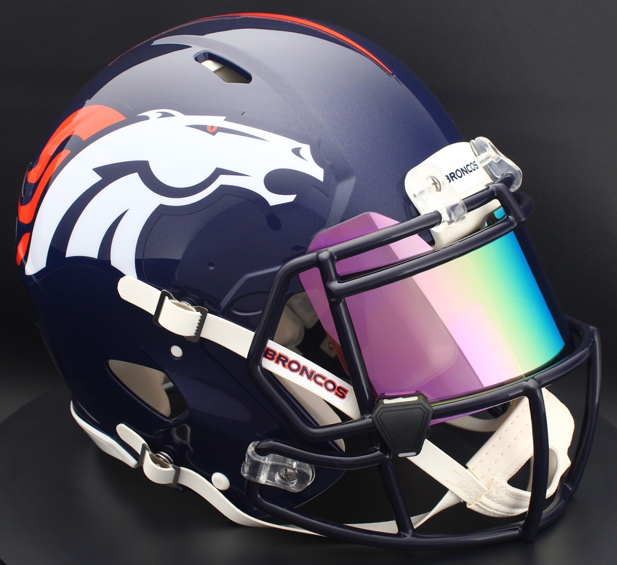DENVER BRONCOS NFL Riddell SPEED Full Size Authentic Football