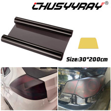 For Honda Civic MK10 2016+ Smoke Black Car Taillight Tint Vinyl Film Decal Sheet
