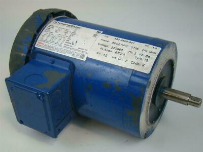 Marathon Electric Motor PH3 1 1/2HP 1735RPM Pvf 56T17F5574D P