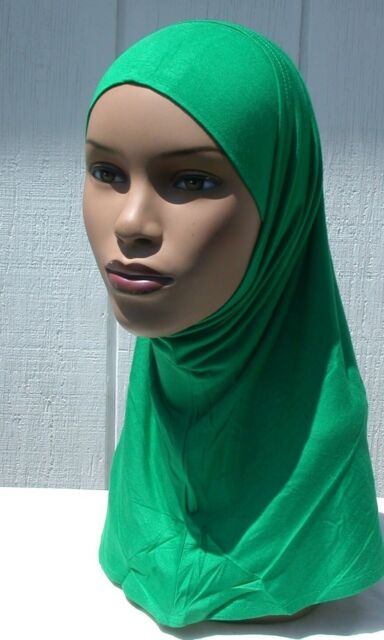 2 pc JADE Cotton Hijab Amira Womens Islamic Headcover Abaya Underscarf