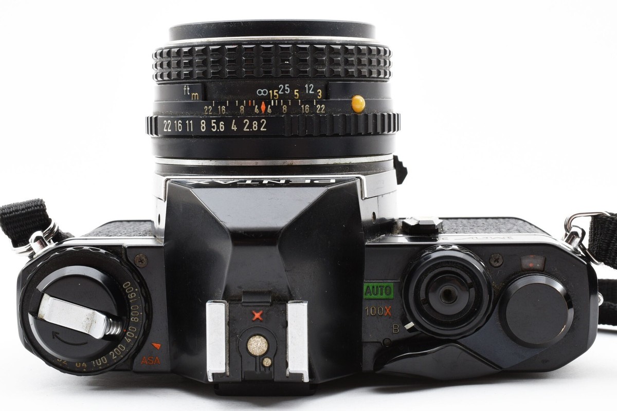 Exc+5] Pentax MV-1 35mm SLR Film Camera Black SMC 50mm F2