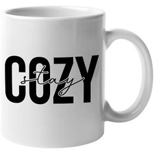 Coffee & Tea Mug, Cozy Stay, Home