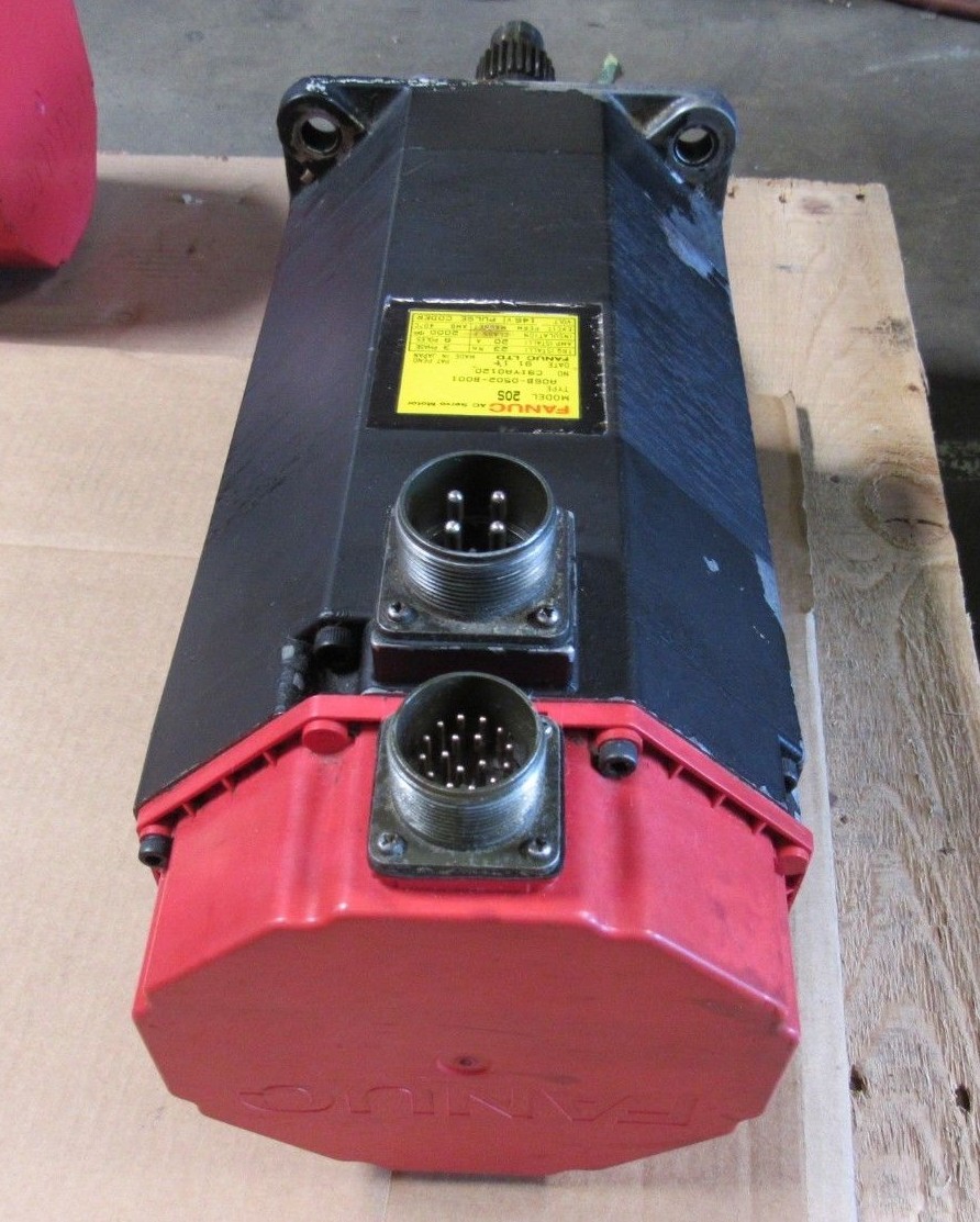 FANUC AC SERVO MOTOR MODEL 20S, TYPE A06B-0502-B001 | eBay