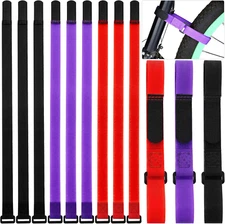 12 Pack Bike Rack Straps 26 Inch Adjustable Bike Cinch Straps Wheel Stabilizer