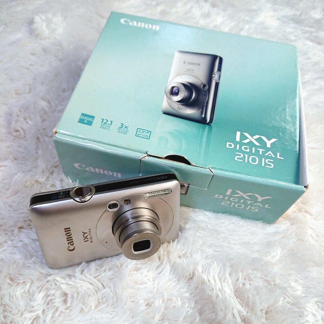 Canon IXY DIGITAL 210 IS Compact Digital Camera Silver with
