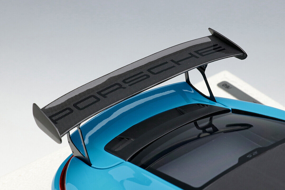 Porsche 911 GT3 RS 991.2 Weissach Package Miami Blue 1/18 by Porsche 911 GT3 RS 991.2 Weissach Package Miami Blue 1/18 by
