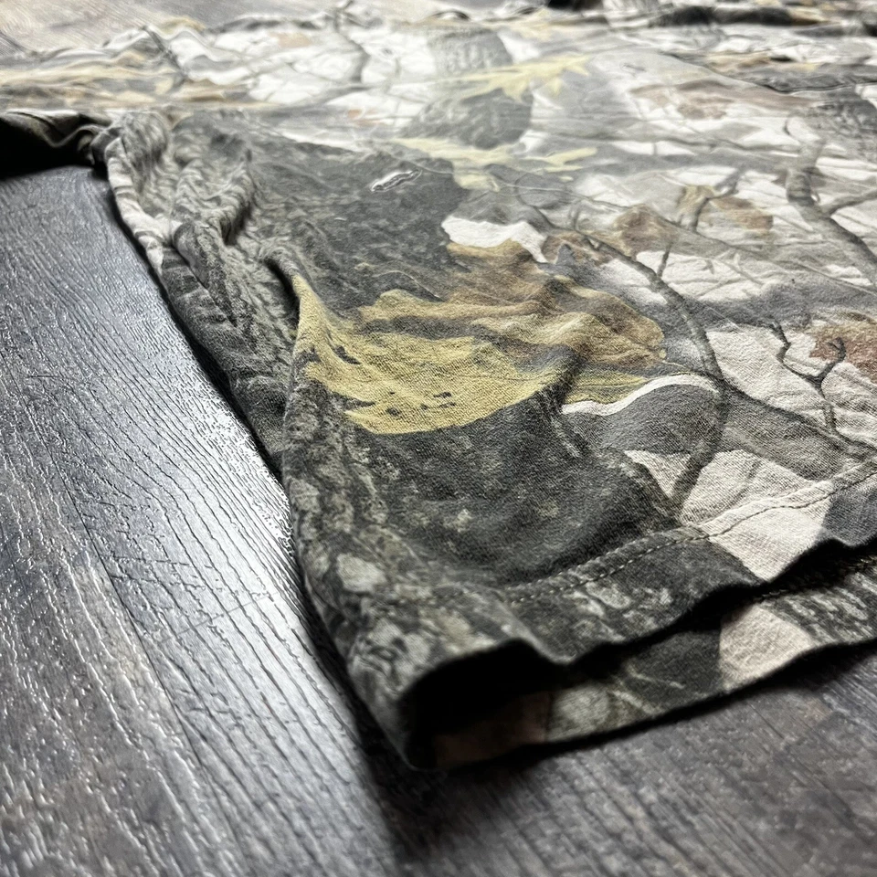 Outfitters Ridge 3-D Fusión Camuflaje Bolsillo Camiseta Talla-3XL Foto 2 de 4