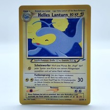 Pokemon TCG Karte - Helles Lanturn 23/105 Neo Destiny Deutsch 2000