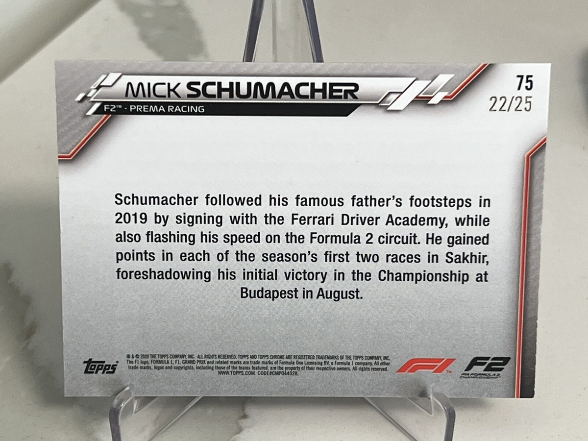 2020 Topps Chrome Formula 1 F1 ORANGE WAVE Refractor 75 2020 Topps Chrome Formula 1 F1 ORANGE WAVE Refractor 75