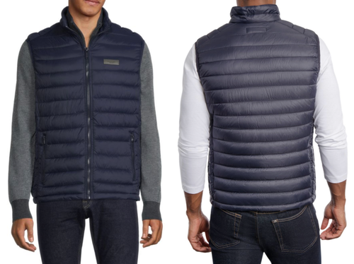 Michael Kors Quilted Sustainable Eco Vest Puffer Vest Gilet Jacket Wow - Picture 12 of 26