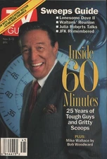 TV Guide - Nov 6-12, 1993 - 60 Minutes: Mike Wallace - Julia Roberts - JFK 