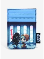 Loungefly Star Wars Obi-Wan Vs. Darth Vader Chibi Characters Cardholder