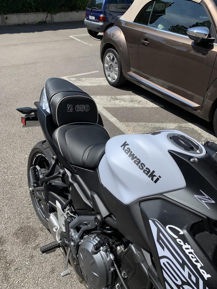 Kawasaki Ninja 650 2017-2020 Top Sellerie Comfort Seat Gel