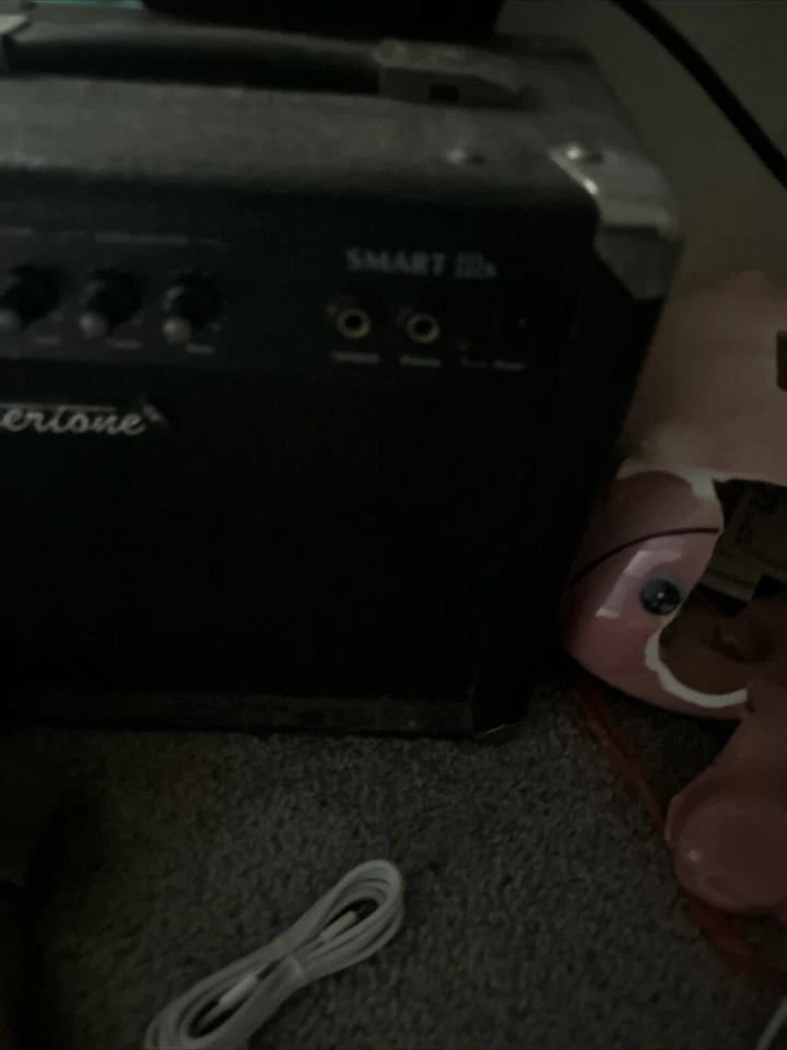 Amplificador de Bajo Silvertone BA-XS Amplificador 26W Samick Musical FUNCIONA Música Sonido Foto 4 de 4