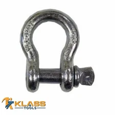5/8" Shackle Galvanized Screw Type