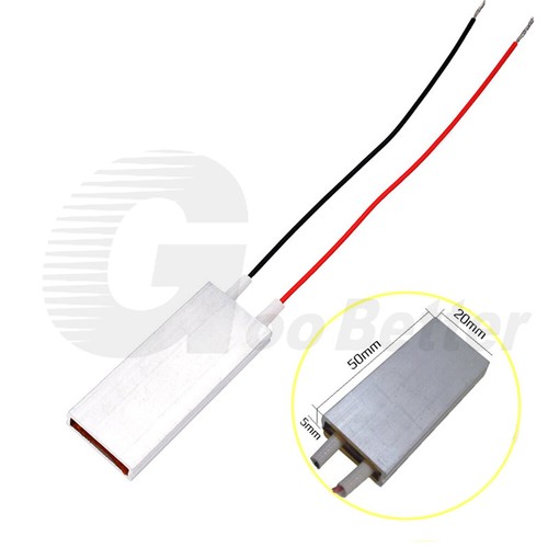 PTC Heater Plate 5V 12V 24V 220V Constant Temperature Element Thermostat Heating - Picture 2 of 10