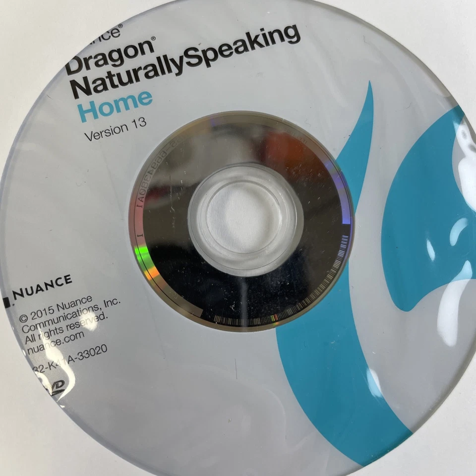 NUANCE DRAGON Speech Recognition Software DVD-ROM Version 13 w/HS-GEN-C HEADSET - Image 3 of 4