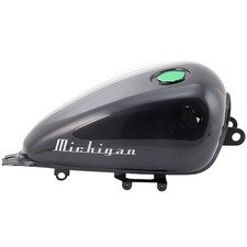 Motorcycle Fuel Tank Grey for ZS125-79-E4 (FLT076) 13.5 L Petrol Front BNIB GAS