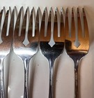 Oneida USA GALA / IMPULSE 6 Salad Forks Stainless Flatware — photo 9