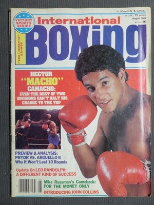 International Boxing Magazine August 1983 Hector Macho Camacho
