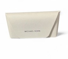 Michael Kors Ivory Eyewear Holder includes manual cleaning cloth Stylish Luxury