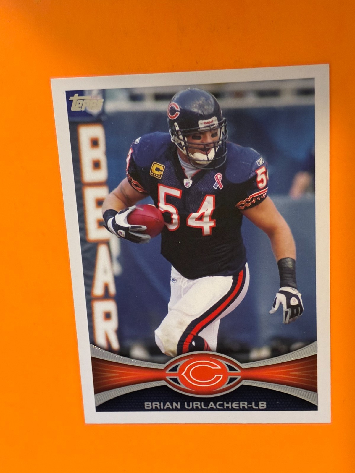 2012 Topps #329 Brian Urlacher - Chicago Bears