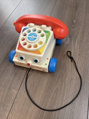Vintage Fisher Price Toys Chatter Telephone 2009 - Toy Story - Très Bon État - Photo 1/4