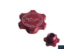 Oil Filler Cap Aluminum Red Twist-on For Chrysler Dodge Jeep Ram Mini