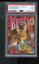 1996-97 Skybox Z-Force #142 Kobe Bryant ROOKIE RC PSA 9 Graded Card NBA ZForce. rookie card picture