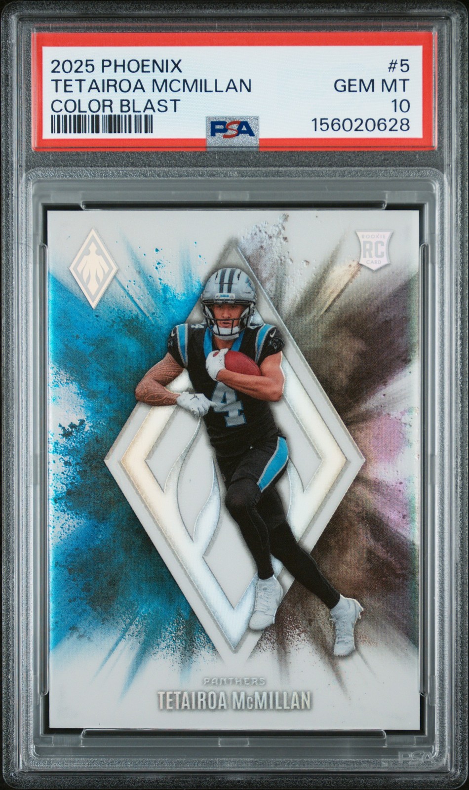 Tetairoa McMillan Panini Phoenix Color Blast #5 Base