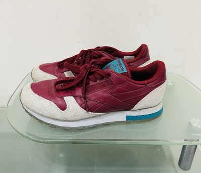 Classic Reebok Men s CL Leather Classic BD4413 Burgundy Gray Cloud Sz 7 Sneakers