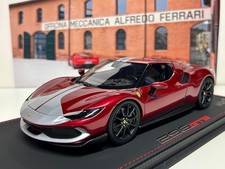 BBR 1 18 Ferrari 296 GTB Assetto Fiorano Rosso Fiorano Ferrari P18211B miniature