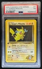 2000 Pokemon Gym Heroes 1st Edition Lt. Surge's Pikachu #81/132 PSA 7