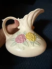 Hull 0.5 Pint Floral Art Pottery Pitcher 1950s Glossy Ceramic 103 1/2