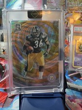 Panini Spectra Jerome Bettis Wave Prizm Steelers Football Card #109 /11 2023