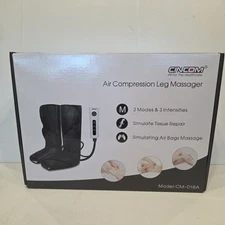 CINCOM Leg Massager for Circulation and Pain Relief, Air Compression Foot & Calf