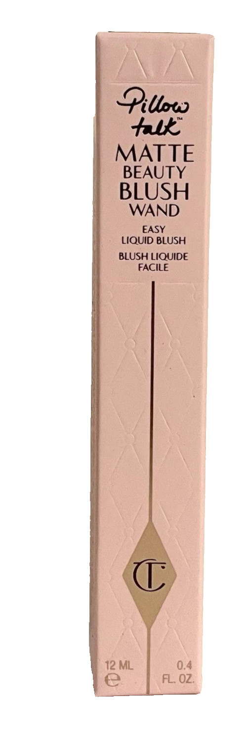 CHARLOTTE TILBURY MATTE BEAUTY BLUSH WAND PILLOW TALK 12ML NEW & BOXED