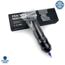 300pcs Clear Tattoo Pen Covers 2.4x8 Inch Sealed Sleeves for Cartridge Machines