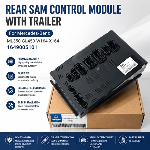SAM module rear with trailer function 1649005101 fit Mercedes ML350 X164 W251
