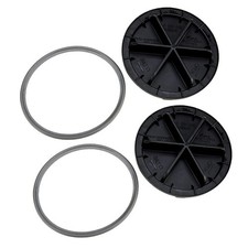 2Pcs Headlights Dust Cap Cover Fit For Hyundai Genesis Elantra Buick LaCrosse